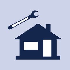 Plumbing work symbol icon