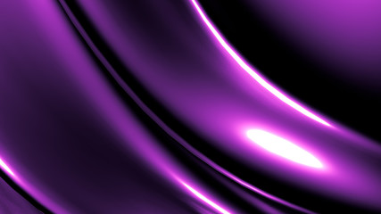 Stylish elegant black, purple background. 3d illustration, 3d rendering.