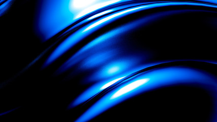 Elegant blue background. 3d illustration, 3d rendering.