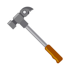 Vector illustration of alpinism and peak sign. Collection of alpinism and camp stock symbol for web.