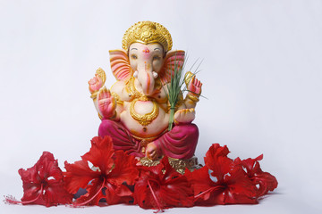 Fototapeta na wymiar Lord Ganesha , Ganesh festival