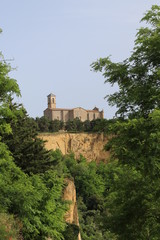 Fototapeta premium Panorama dalle Balze di Volterra