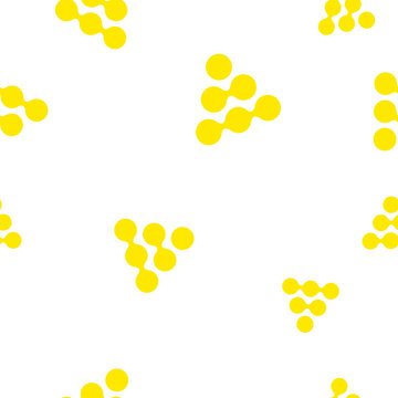 iExec RLC Cryptocurrency Coin Sign Seamless Pattern