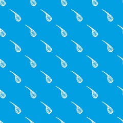 Thermometer pattern vector seamless blue repeat for any use