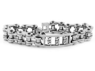 Jewelry bracelet for men. Skulls, crosses and classic. Stainless steel.