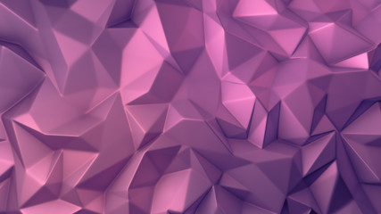 Purple crystal background. 3d illustration, 3d rendering.