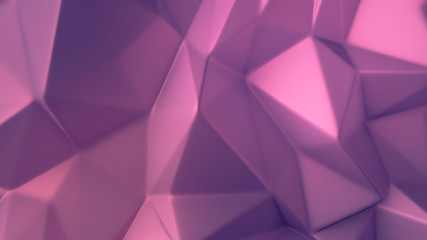 Purple crystal background. 3d illustration, 3d rendering.