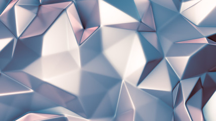 Purple crystal background. 3d illustration, 3d rendering.