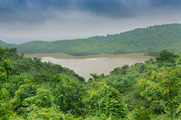 Fototapeta na wymiar Upper water dam - Purulia, West Bengal, India