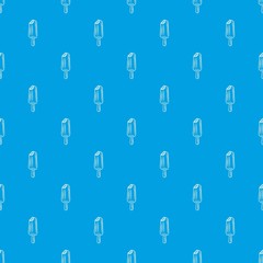 Sundae pattern vector seamless blue repeat for any use