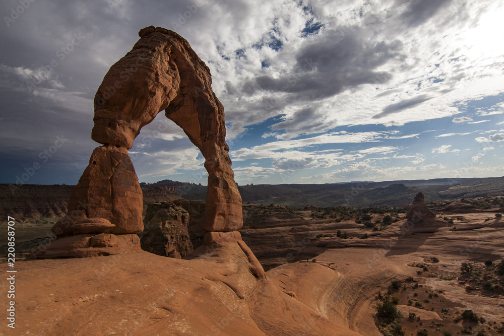 Wall mural arches national park