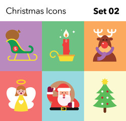 Christmas Icon  - Set 02