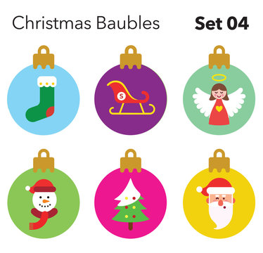 Christmas Bauble  - Set 04