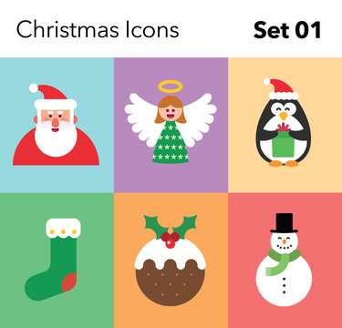 Christmas Icon  - Set 01