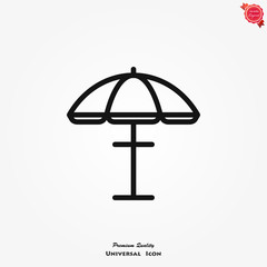 Umbrella vector icon