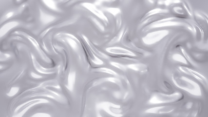 Beautiful metallic pearl background. 3d illustration, 3d rendering.