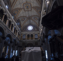 interior of church "arrocchia San Gioacchino in Prati"