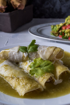 Green Enchiladas