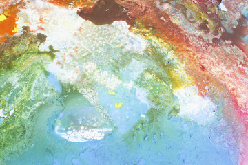 Detail of the Painting as a Background