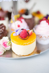 Torte Hochzeit Kuchen tartlets Früchtekuchen Schockokuchen Schwarzwälderkirsch