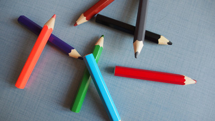 Bunte Kindermalstifte