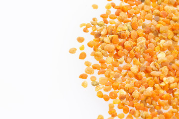 Honey bee pollen - Top view