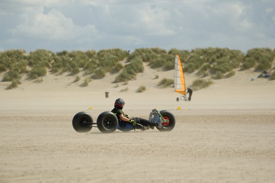 Kitebuggy in Holland / Zeeland