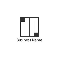 Initial Letter DR Logo Template Design