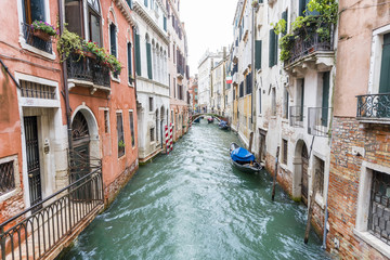 Fototapeta na wymiar one of the great Venice canals