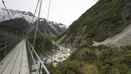 Fototapeta na wymiar Mount Cook NZ / Hooker Valley