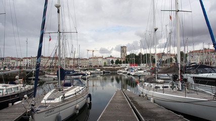 La Rochelle, Frankreich, Yachten im Alten Hafen, Vieux Port