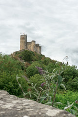 Medieval castle in Najac, France