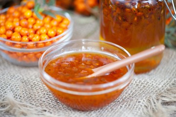 Seaberries jam , sea-buckthorn, sea buckthorn oil