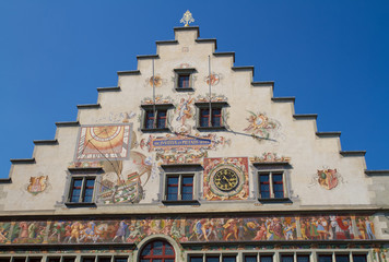 Fototapeta na wymiar Altes Rathaus in Lindau, Bodensee