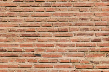 Red Brick Wall Background