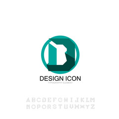 icon typography font symbo sign graphic design element 