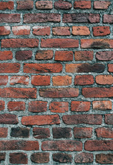 Fototapeta premium Altes Mauerwerk verwittert Textur Hintergrund