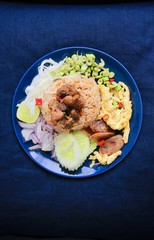 Rice Seasoned with Shrimp Paste Recipe