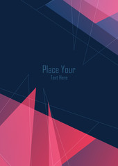 Fototapeta premium vector modern cover template