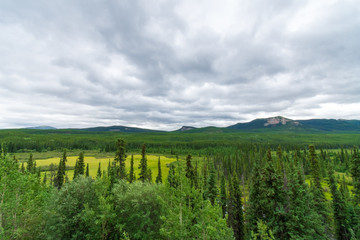 Views Along The Alaska HIghway, Yukon, Canada