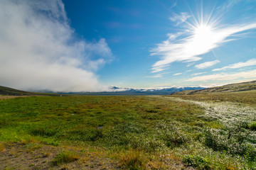 The Dempster Highway North Of The Arctic Circle, Canada