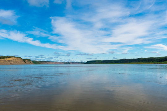 The Mackenzie River, Northwest Territories, Canada