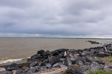 The Arctic Ocean at Tuktoyaktuk, NWT