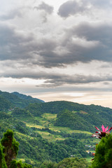 Beautiful landscape at Banaue rice terrace