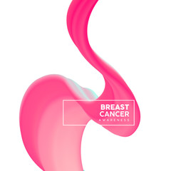 Breast Cancer Awareness pink abstract background