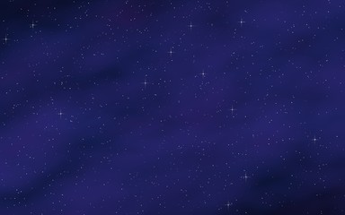 Fototapeta premium Colorful and beautiful space background. Outer space. Starry outer space texture. 3D illustration