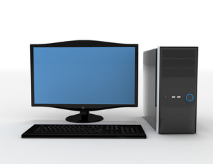 3D. Computer, Desktop PC, PC.