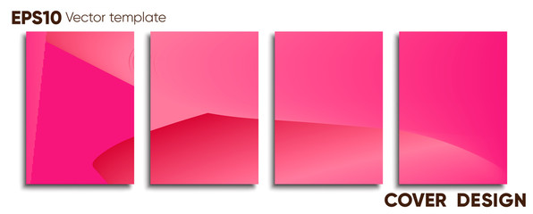 Fototapeta premium Creative colored cover. Cover design.