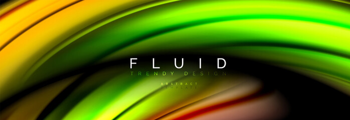 Fluid color motion concept