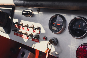 Dune Buggy Dash Panel Close Up © SIX60SIX